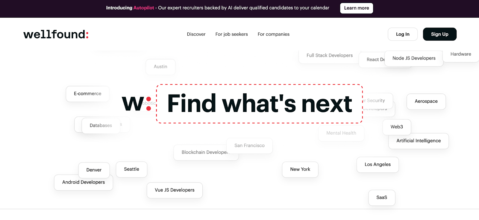 Wellfound (formerly AngelList Talent)