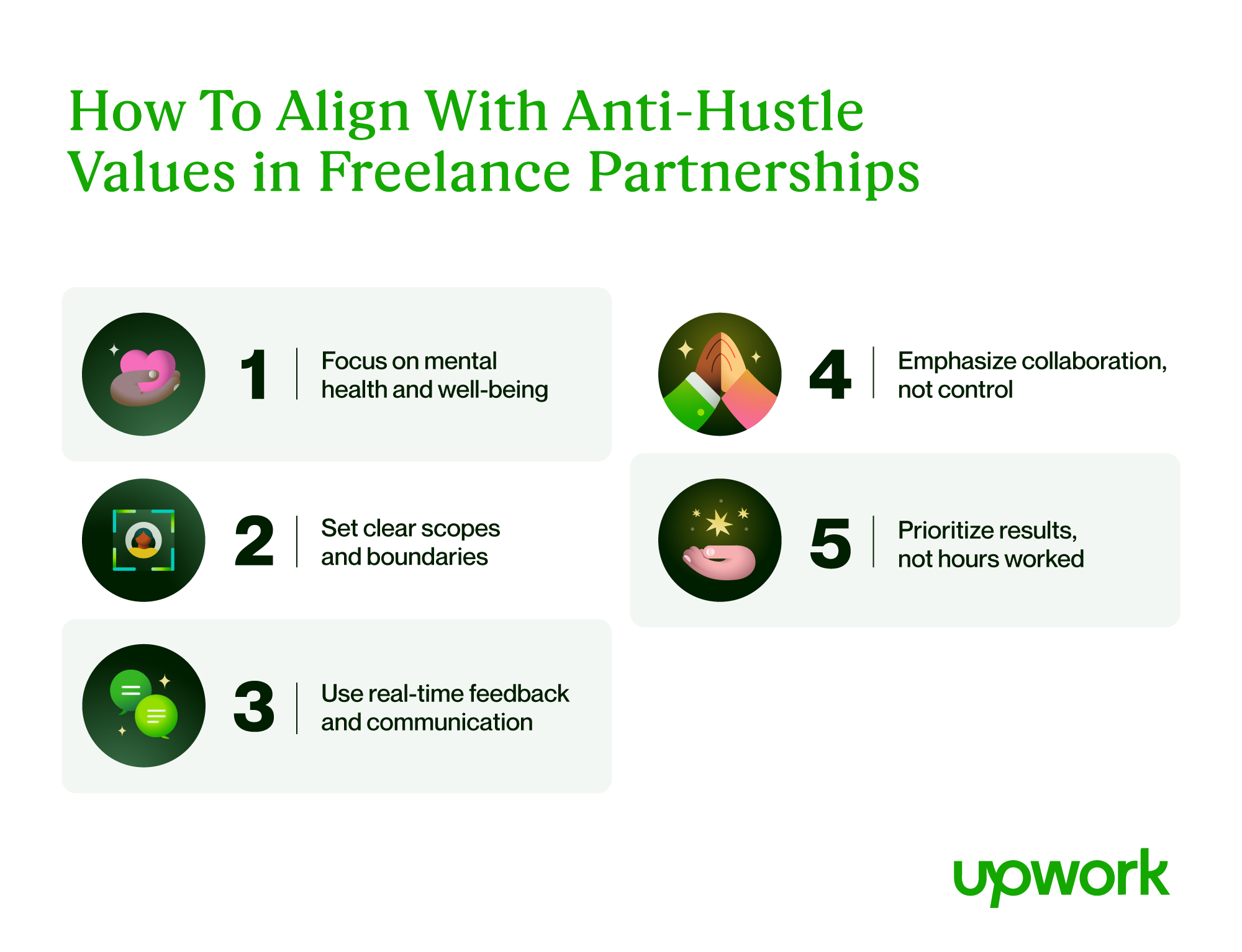 How To Align With Anti-Hustle Values in Freelance Partnerships