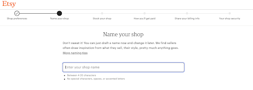 Name Your Shop