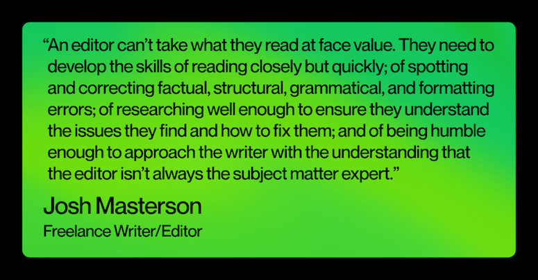 Josh Masterson Quote