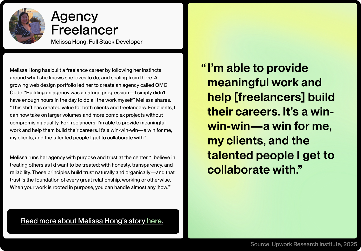 Melissa Hong, Full Stack Developer
