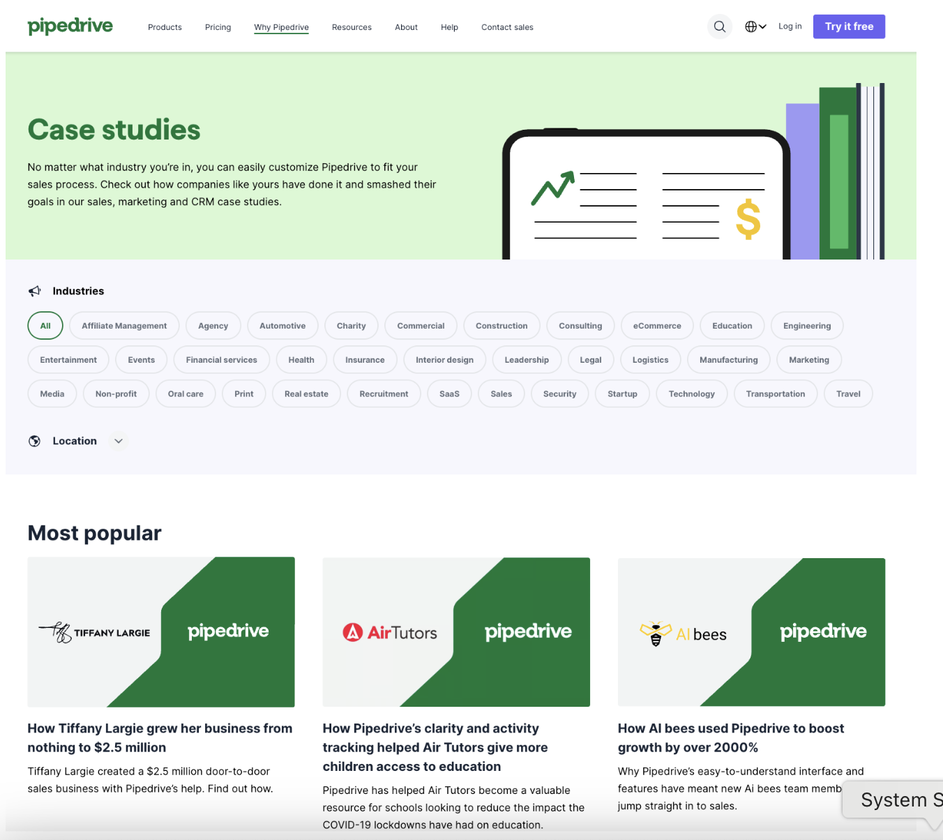 Writing customer case studies‍‍