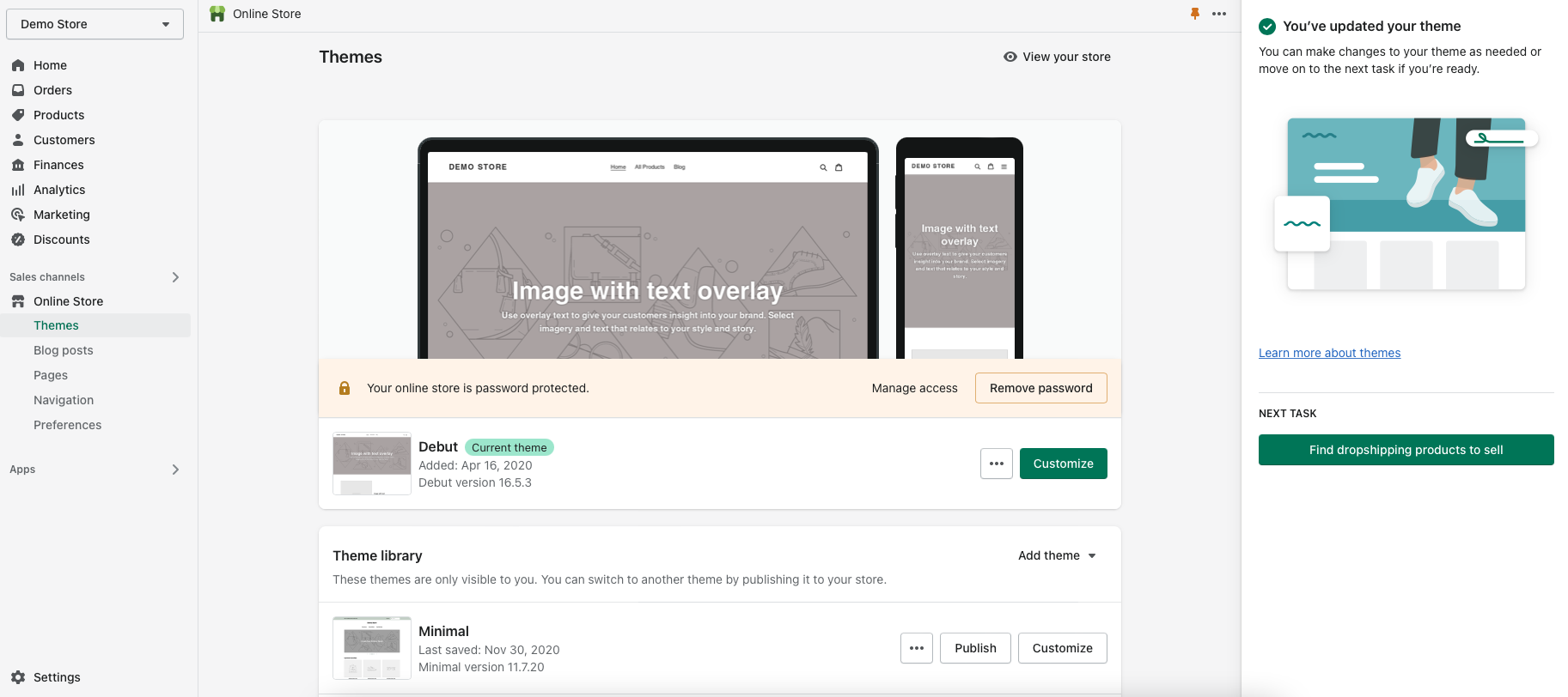 Shopify theme