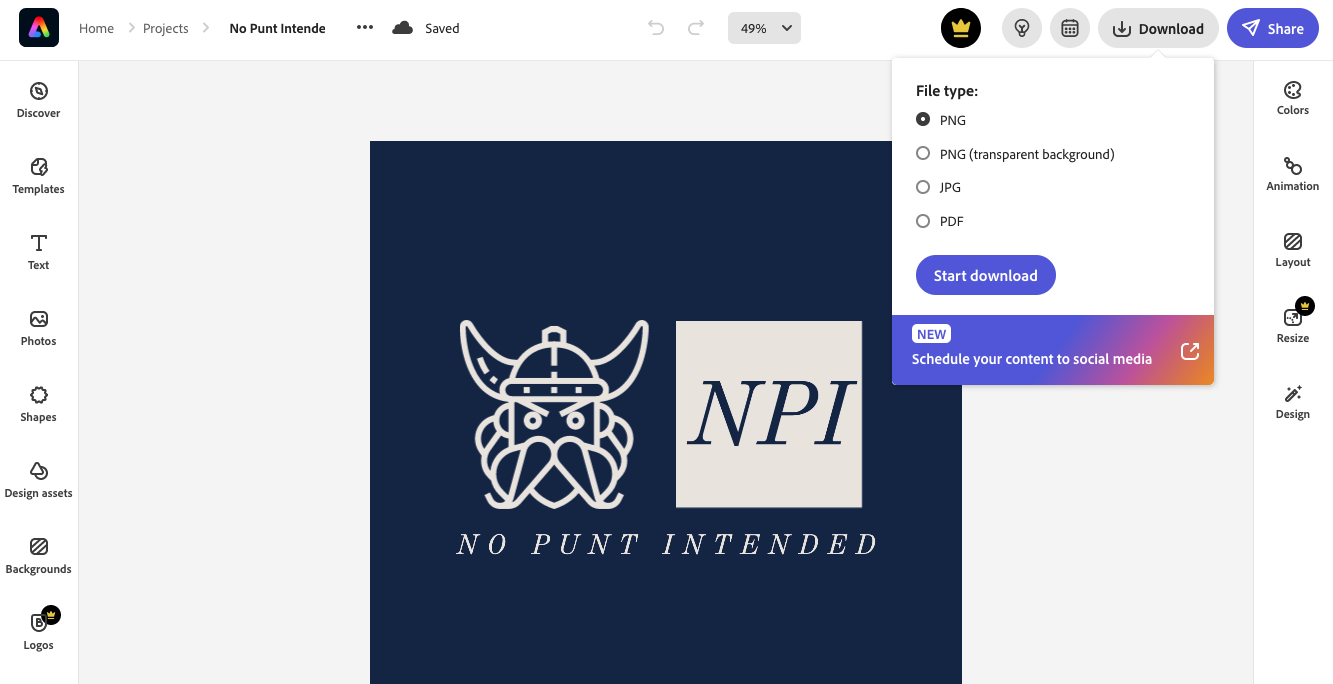 Sign In and Save Your File
