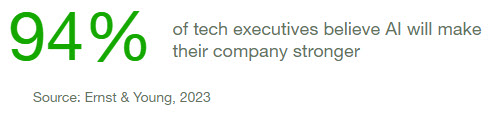Tech Execs Believe in AI
