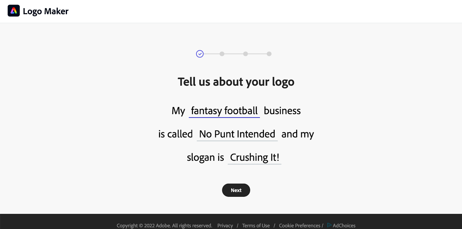 Tell Us About Your Logo