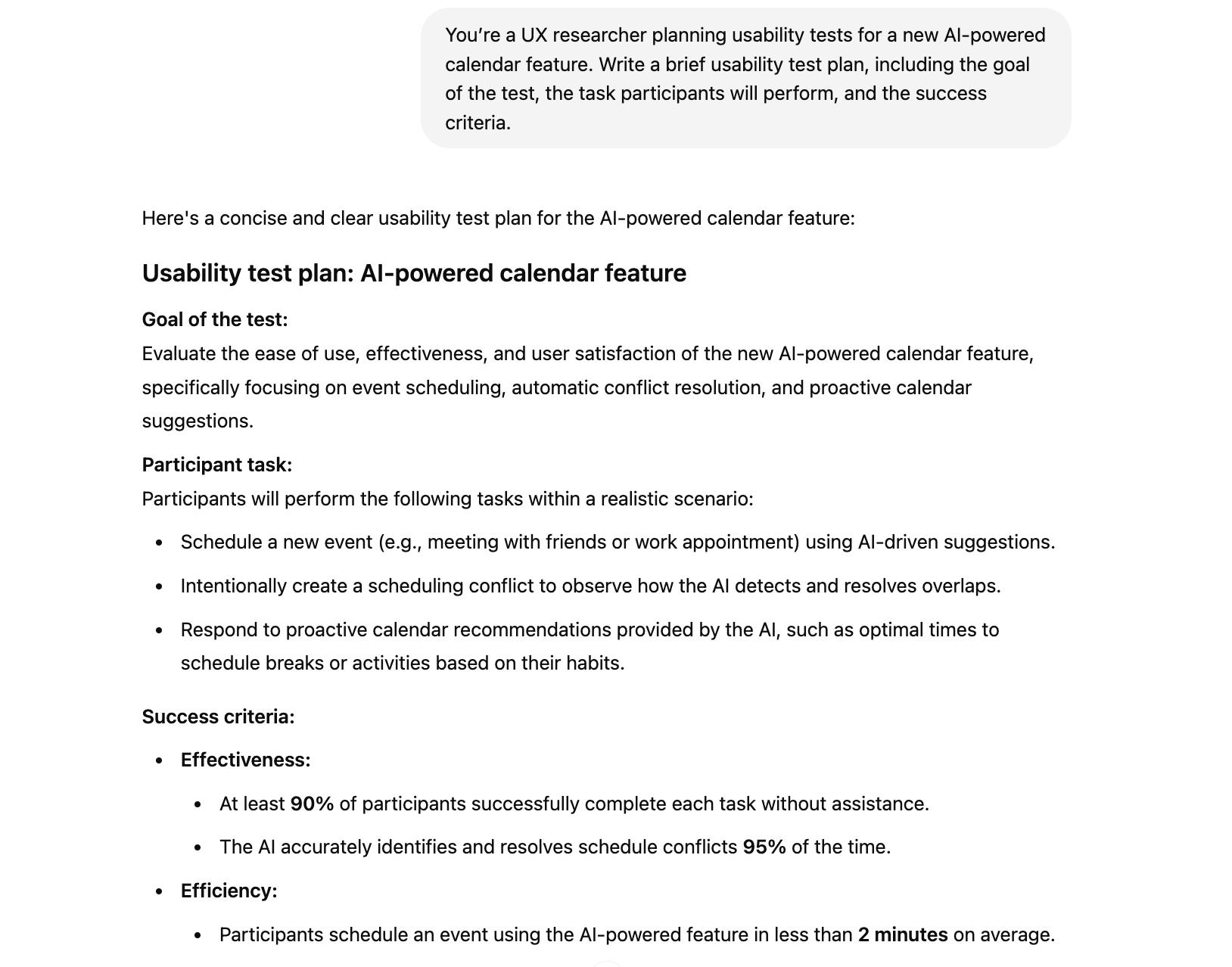 Prototyping and user testing
